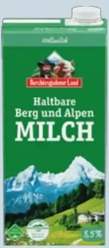 Edeka Xpress Berchtesgadener Land Haltbare Berg und Alpen-Milch Angebot