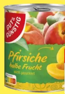 Edeka Gut & Günstig Pfirsiche Angebot