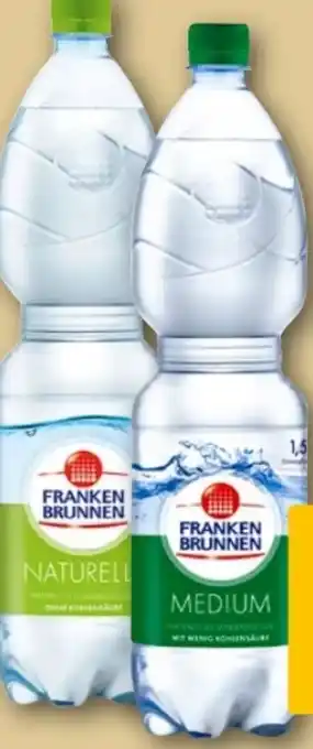 REWE Center Franken Brunnen Mineralwasser Angebot