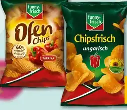 REWE Center Funny Frisch Ofen Chips Paprika Angebot