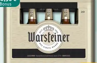 REWE Center Warsteiner Pils Angebot
