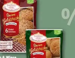 REWE Center Coppenrath & Wiese Unsere Goldstücke 6 Dinkelbrötchen Angebot
