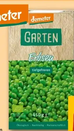 REWE Center Garten Bio Erbsen Angebot