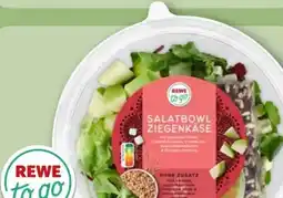 REWE Rewe to go Salatbowl Ziegenkäse Angebot