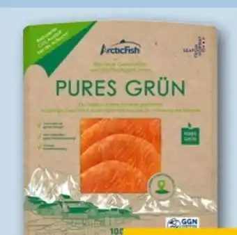 REWE Center Arctic Fish Pures Grün Räucherlachs Angebot