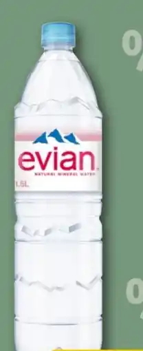 REWE Center Evian Natural Mineral Water Angebot