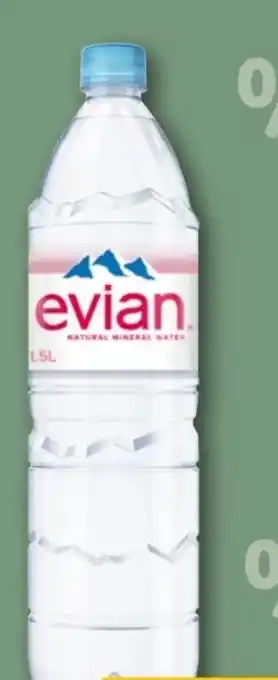 REWE Center Evian Natural Mineral Water Angebot