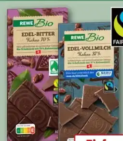 REWE Center Rewe Bio Bio-Schokolade Angebot
