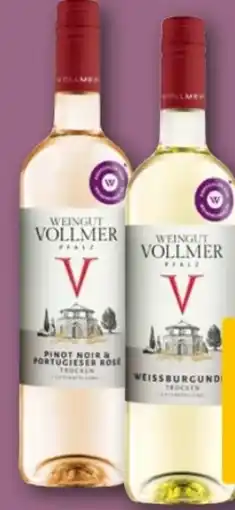 REWE Center Weingut Heinrich Vollmer Weißburgunder Angebot