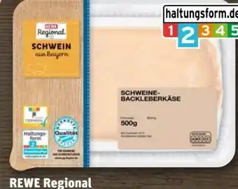 REWE Rewe Regional Schweine-Backleberkäse Angebot
