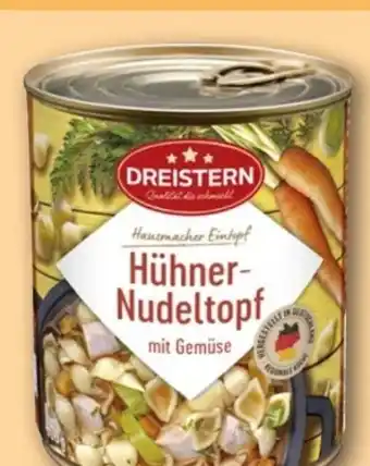 REWE Center Dreistern Eintöpfe Hühnernudeltopf Angebot