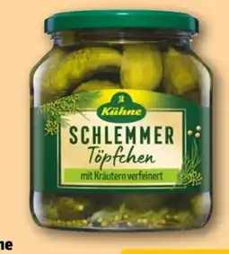 REWE Kühne Schlemmergürkchen Angebot