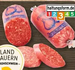 REWE Metzgerei Landbauern Schiller Zwiebelmettwurst Angebot