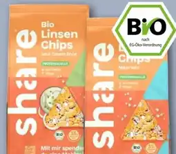 REWE Center Share Bio Linsen Chips Angebot