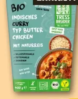 REWE Center Tressbrüder Bio Indisches Curry Butter Chicken Angebot