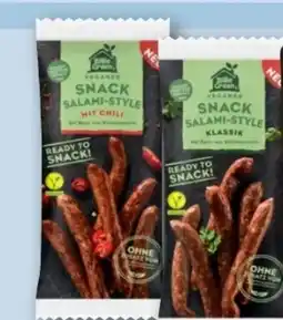 REWE Center Billie Green Veganer Snack Salami-Style Angebot
