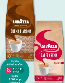 REWE Center Lavazza Caffè Crema Angebot
