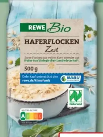 REWE Center Rewe Bio Zarte Haferflocken Angebot