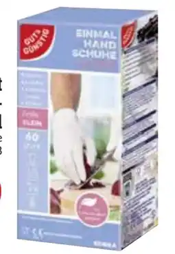 Edeka Gut & Günstig Einmalhandschuhe Nitril Angebot