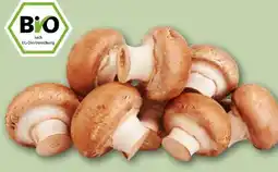 REWE Center Rewe Bio Braune Champignons Angebot