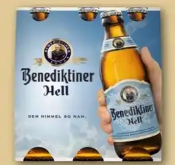 REWE Center Benediktiner Weissbier Hell Angebot