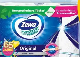 REWE Zewa Wisch & Weg Küchentücher Original Angebot