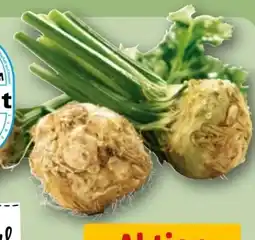 REWE Rewe Regional Sellerie mit Grün Angebot