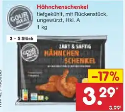 Netto Marken-Discount Gourmeat Hähnchenschenkel Angebot