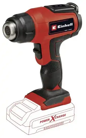 Globus Baumarkt Einhell Akku Heißluftpistole TE-HA 18 Li-Solo Angebot
