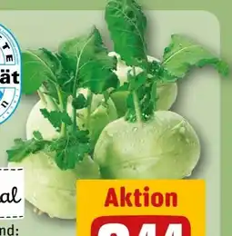 REWE Rewe Regional Kohlrabi Angebot