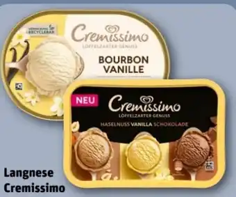REWE Center Langnese Cremissimo Bourbon Vanille Angebot