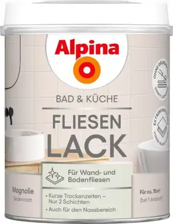 Globus Baumarkt Alpina Fliesen-Lack Bad & Küche Angebot