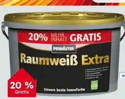 Globus Baumarkt Primaster Raumweiss Extra Angebot