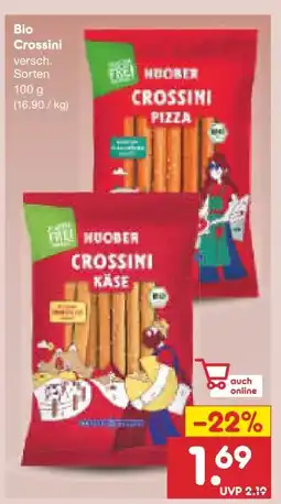 Netto Marken-Discount Huober Brezel Bio Crossini Angebot
