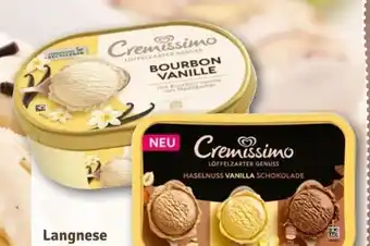nahkauf Langnese Cremissimo Bourbon Vanille Angebot