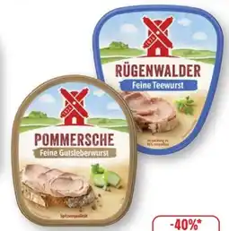 Edeka Rügenwalder Mühle Pommersche Leberwurst Angebot