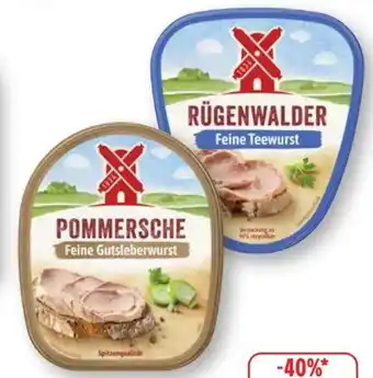 Edeka Rügenwalder Mühle Pommersche Leberwurst Angebot