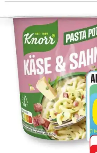 Edeka Knorr Pasta Snack Pot Angebot