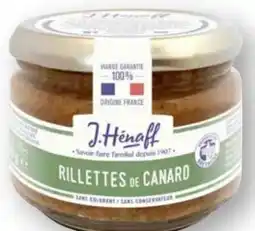 Scheck-in-Center Hénaff Entenrillettes Angebot