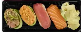 Scheck-in-Center Sushi Lachs-Thunfisch Nigiri & Gunkan Angebot