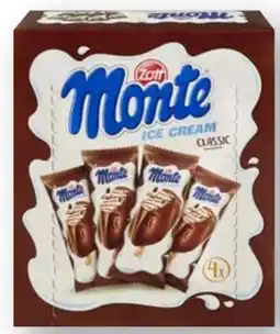 Scheck-in-Center Zott Monte Milcheis Angebot