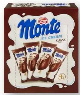 Scheck-in-Center Zott Monte Milcheis Angebot