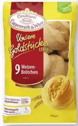 Scheck-in-Center Coppenrath & Wiese Unsere Goldstücke Brötchen Angebot