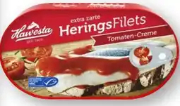 Scheck-in-Center Hawesta Heringsfilets Tomaten-Creme Angebot