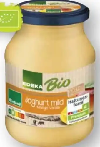 Scheck-in-Center Edeka Bio Joghurt Mild Mango Vanille Angebot