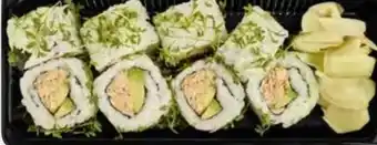 Scheck-in-Center California mit gekochtem Lachs Angebot