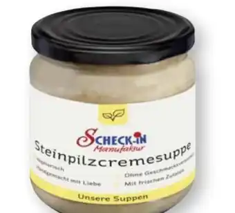 Scheck-in-Center Scheck-in Manufaktur Steinpilzcremesuppe Angebot