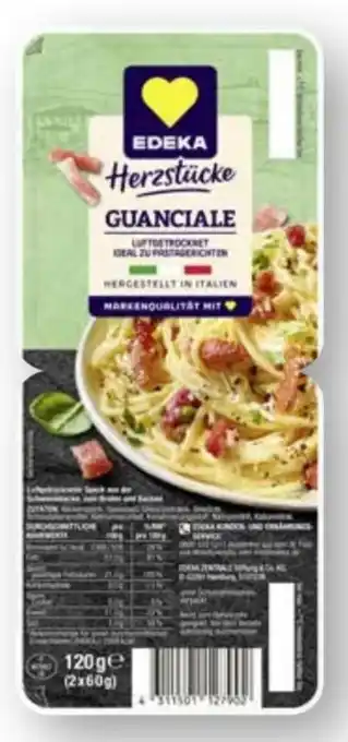 Scheck-in-Center Edeka Herzstücke Guanciale Angebot