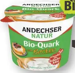 Scheck-in-Center Andechser Natur Bio Speisequark Angebot