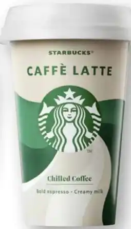 Scheck-in-Center Starbucks Eiskaffee Cafe Latte Angebot